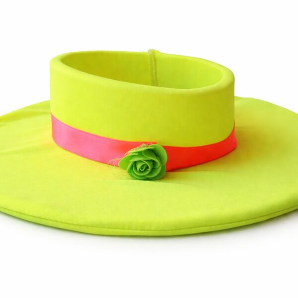 COD 1017  CAPELINA CON DECO FLOR