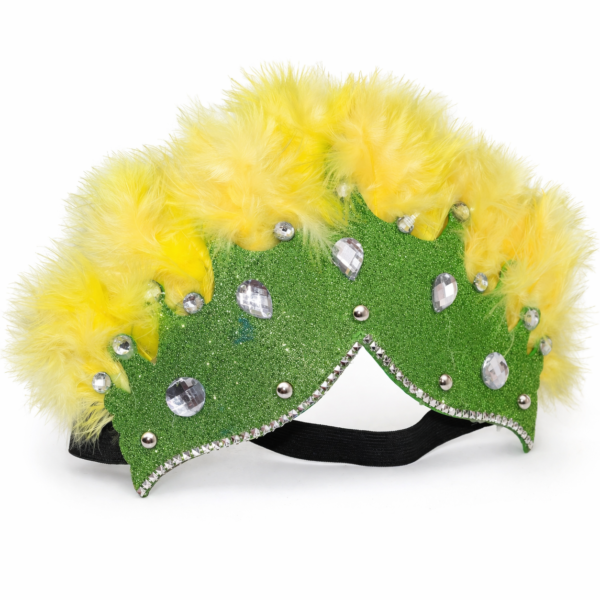 Verde-Pluma amarilla
