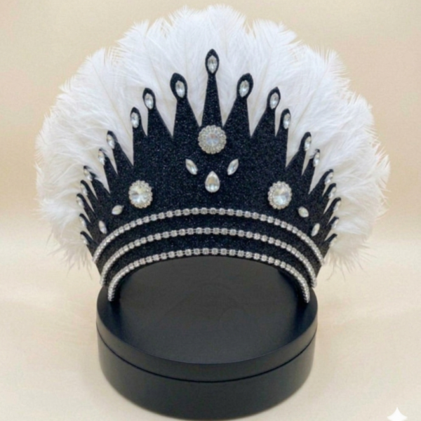 Negro-Pluma Blanca