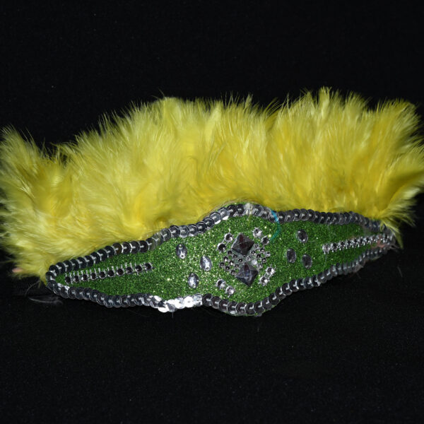 Verde-Pluma amarilla